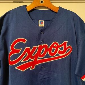 Montreal Expos Jersey Vintage Size Medium